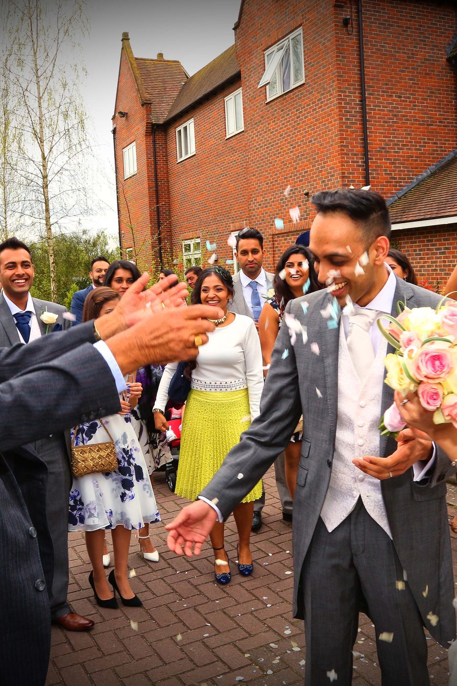 English wedding photography in Egham 1