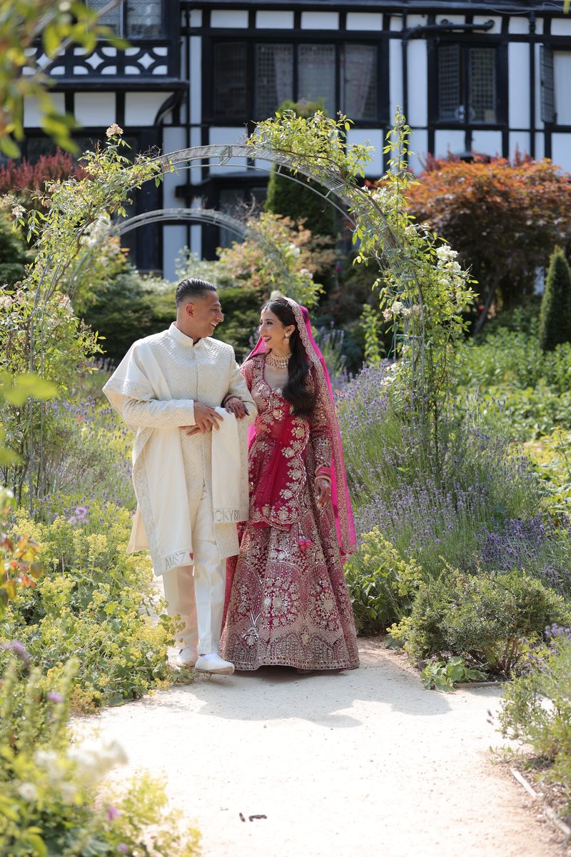 Colourful multi-day Asian wedding celebration being photographed