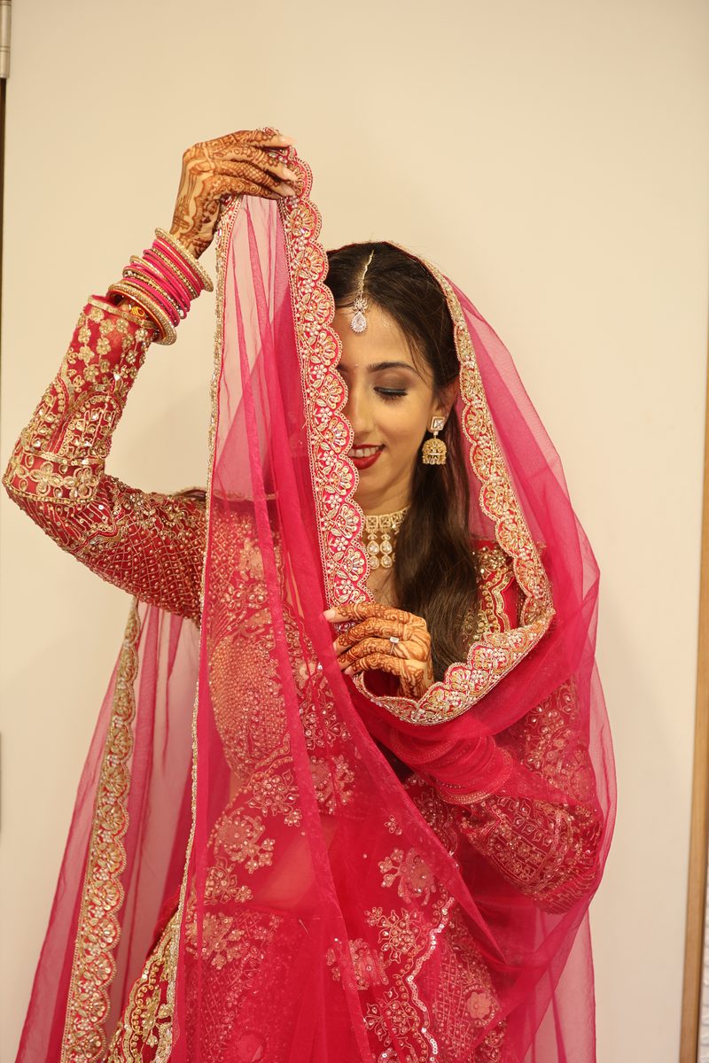 The energy of a baraat during an Asian wedding